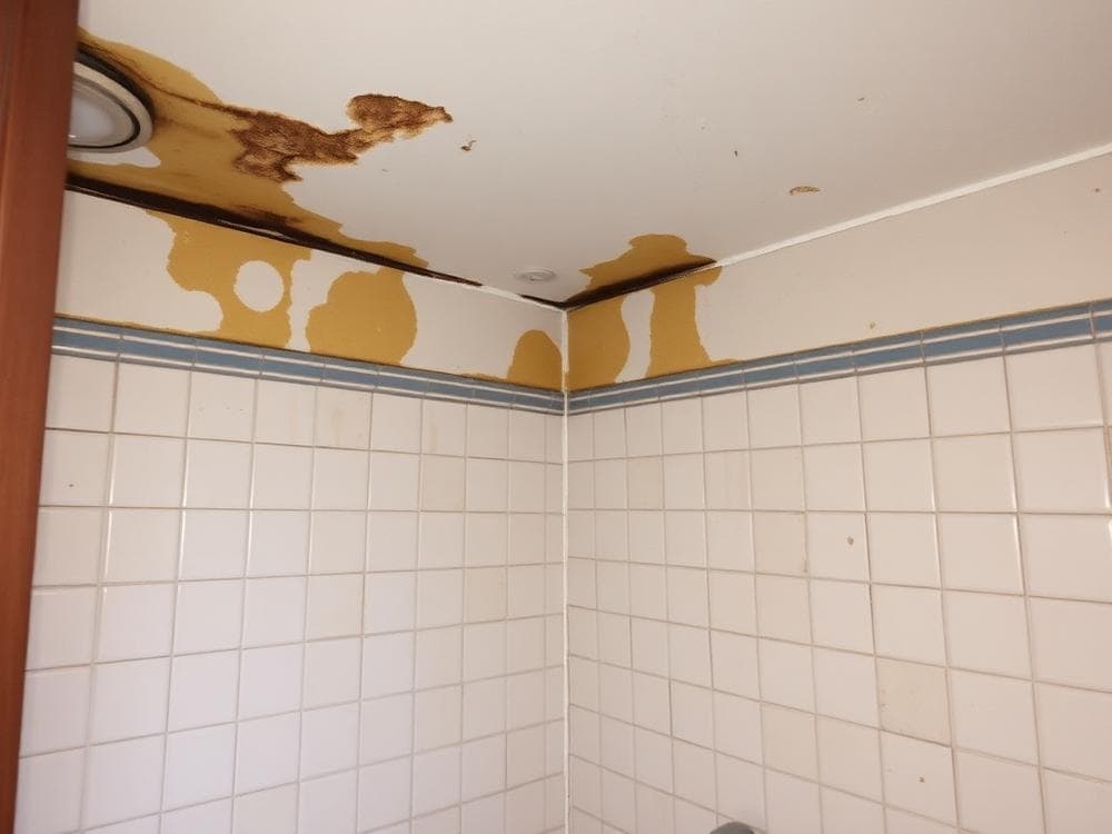 Bathroom Waterproofing — before waterproofing treatment
